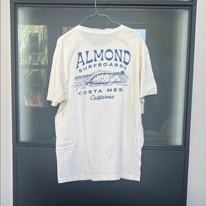 Almond Surfboards Off-White Tee XL
